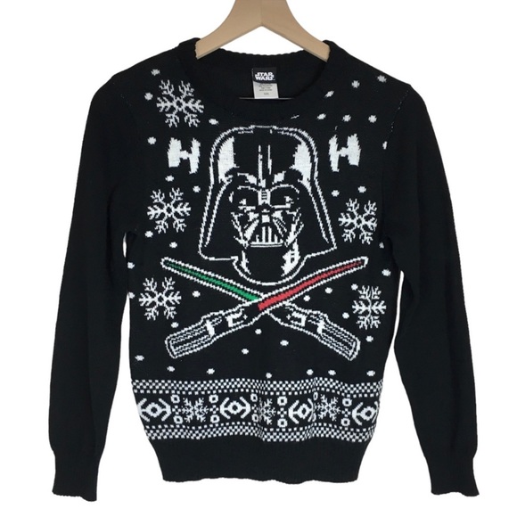 STAR WARS Darth Vader Kid’s Sweater Boys‎ Girls Size 4/5 - Picture 1 of 3